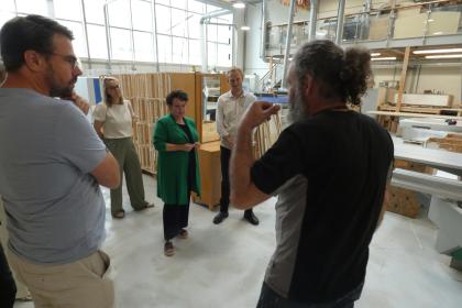 Werkbezoek burgemeester Sharon Dijksma aan Van der Hoeven Kliniek